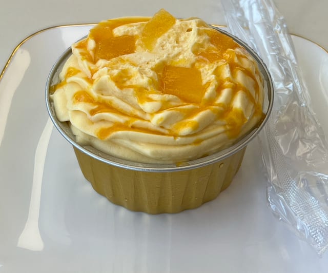 Mango Tres Leches cup.